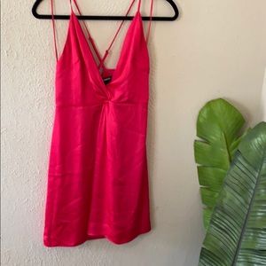 Hot pink dress bachelorette